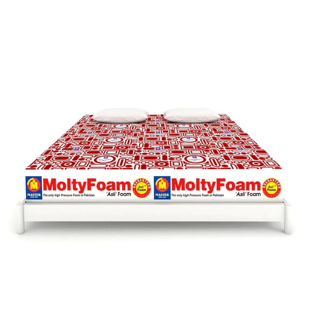 Master MoltyFoam Mattress Plus | King Size 78*72 inch | 6" Height