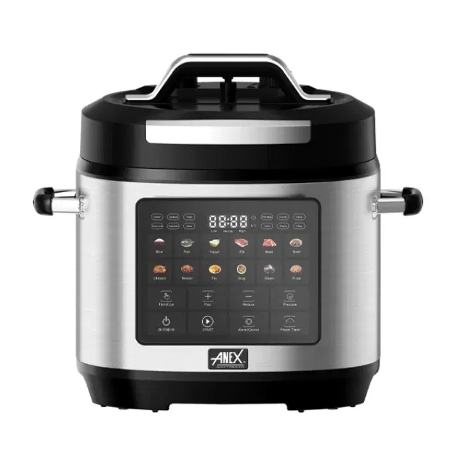 Anex | AG-2188 | Electric Multi Pressure Cooker with Digital Panel