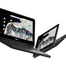 Dell Chromebook 3100 2 in 1| 4 GB | 32 GB |  11.6-inch HD (1366 x 768) Touch Screen With a 360-Degree Hinge Supporting 4 Modes ( Laptop, Tablet, Tent, Stand ) 4