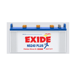 Exide | NS240Plus Battery | 27 Plates – 180 Amperes 1