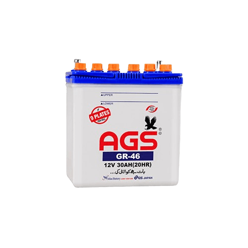 AGS | GR 46 Battery | For 600cc To 800cc vehicles