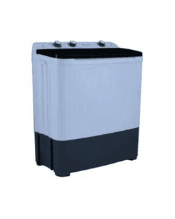 Dawlance | DW 6550  Glass Lid | Twin Tub Semi Automatic Black/Grey | 8 KG Washing Machine | 1