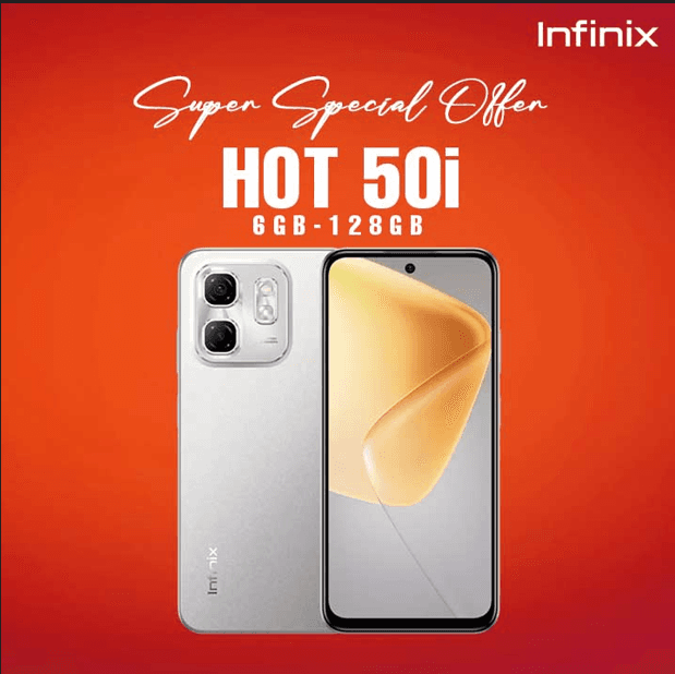 Infinix Hot 50i | 6GB-128 | GB