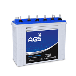 AGS | EC-2200 Tubular 5 Plates Battery (12V 185AH, 20HR) 1