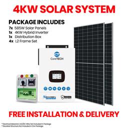 4KW SOLAR SYSTEM PACKAGE (WITHOUT BATTERY) 1