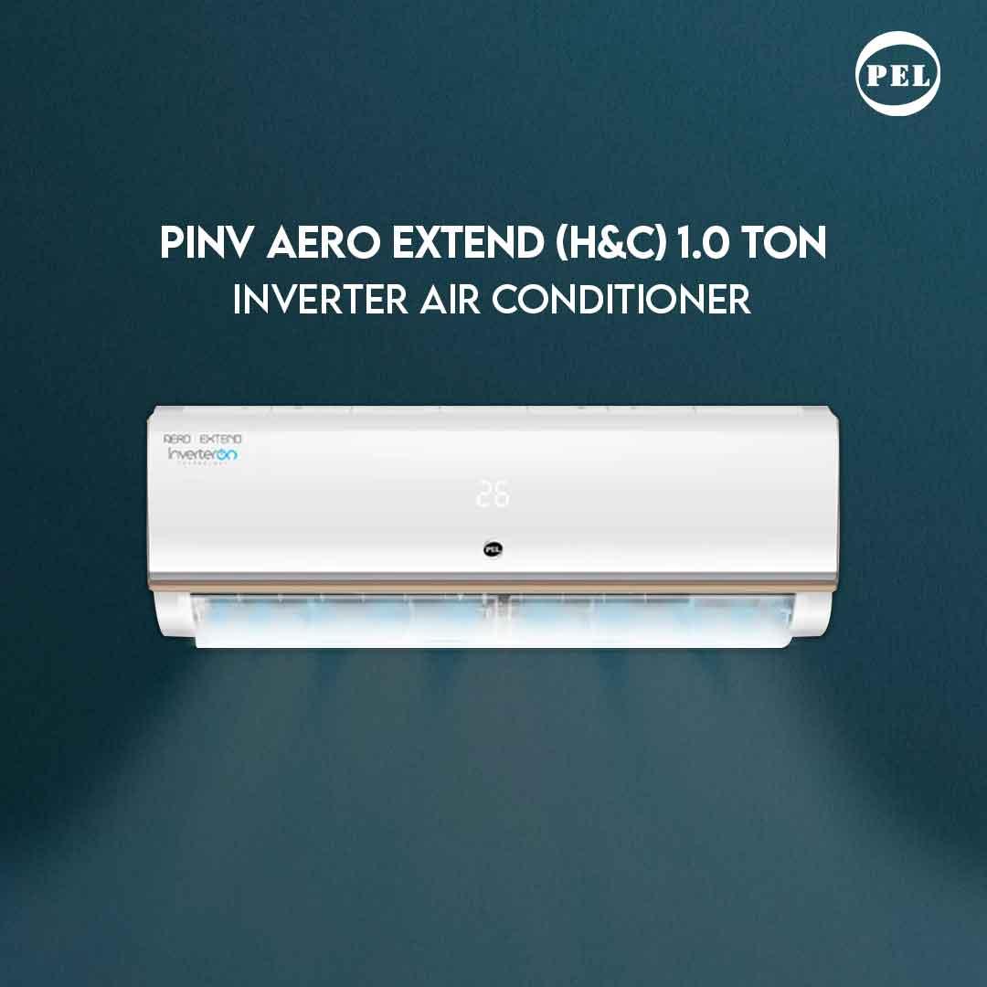 Pel | PINV AERO EXTEND 12K (H&C) 1.0 Ton | INV Air Conditioner |