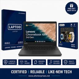 Lenovo Chromebook 100e 3rd Gen | 4GB RAM | 64GB Rom |  | 11.6inch Screen | Android  1
