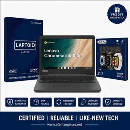 Lenovo Chromebook 100e | 4GB RAM | 32GB Rom |11.6inch Screen | Android 1