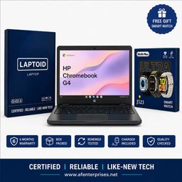 Hp Chromebook G4 EE | 4GB RAM | 16GB Rom  | 11.6inch Screen | Android  1