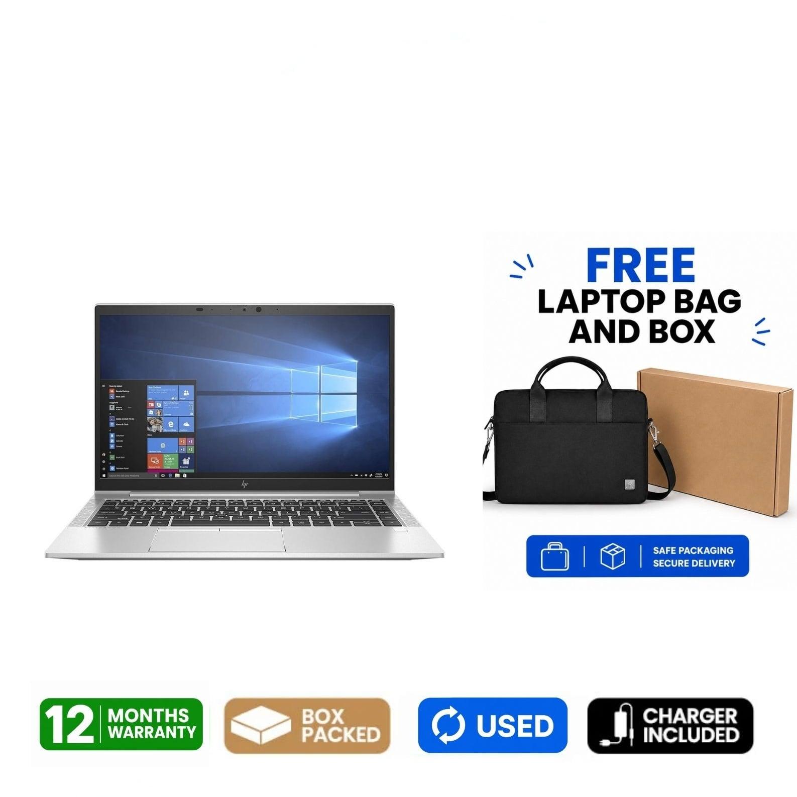 Laptop Hp ELITEBOOK 840G7 - CORE I5 10TH GENERATION - 8GB RAM - 256GB M2 SSD - 14" SCREEN - 1 year warranty (USED) 