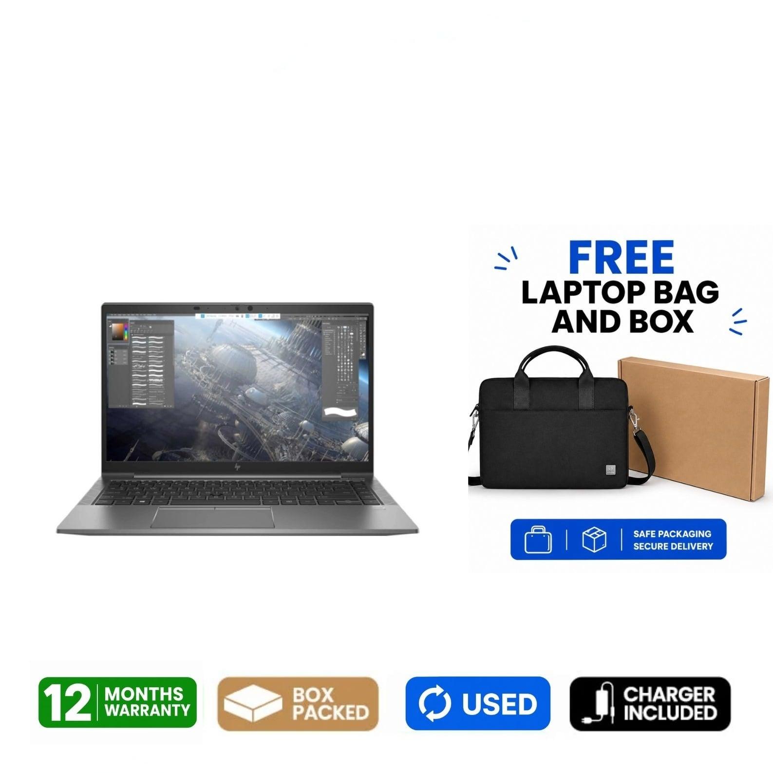 Laptop Hp zbook firefly 14g8 i5 11th generation 8gb ram 256gb ssd 14" with 1 year warranty (USED)
