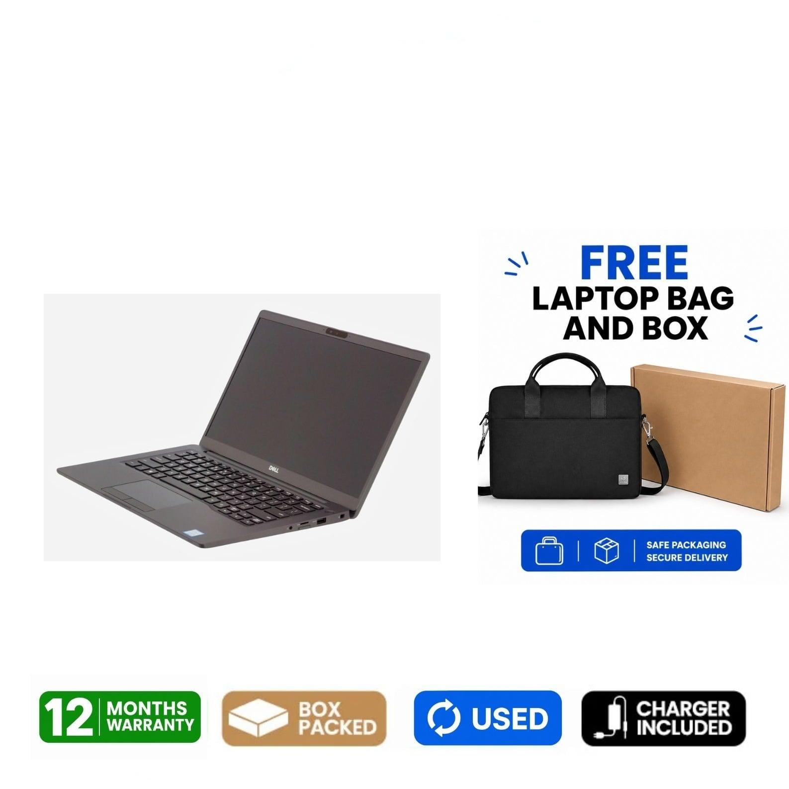 Laptop Dell latitude 7400 i5 8th generation 16gb ram 256gb ssd 14" with 1 year warranty (USED)