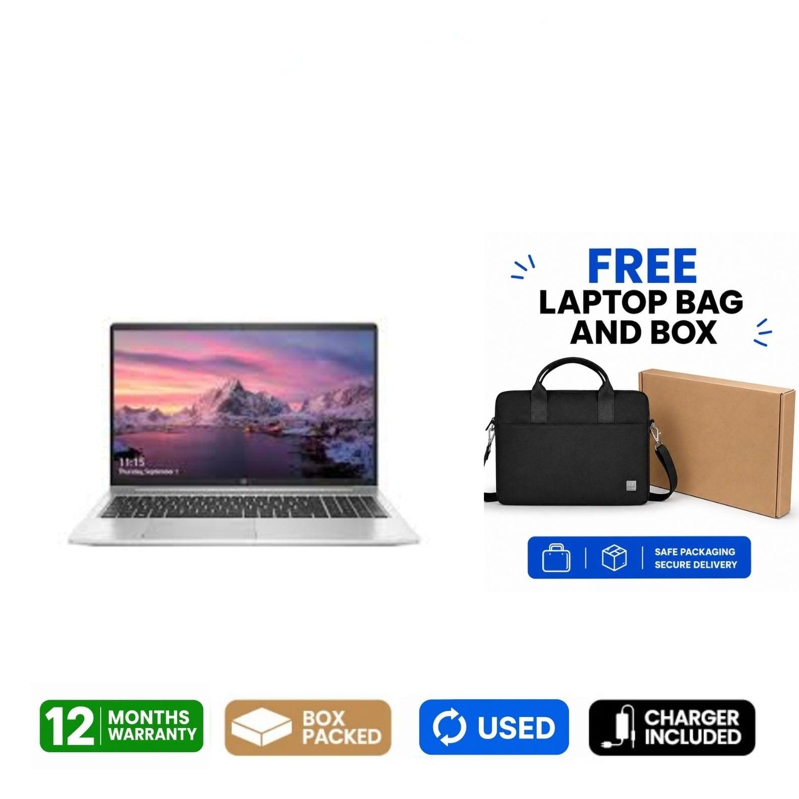 Laptop Hp probook 450g8 i5 11th generation 8gb ram 256gb ssd 15.6" with 1 year warranty (USED)