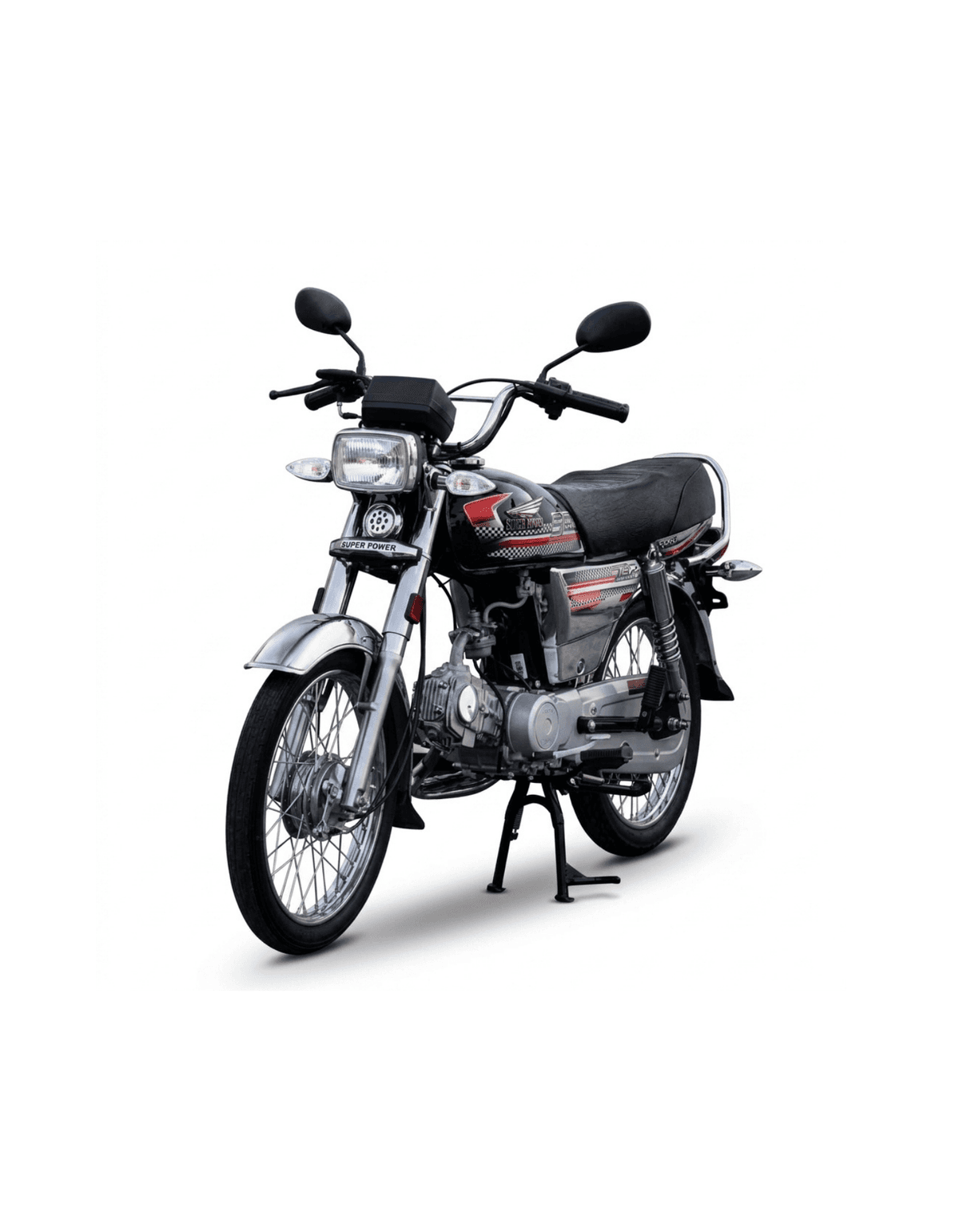 SuperPower | 70 CC Chrome | Motorbike