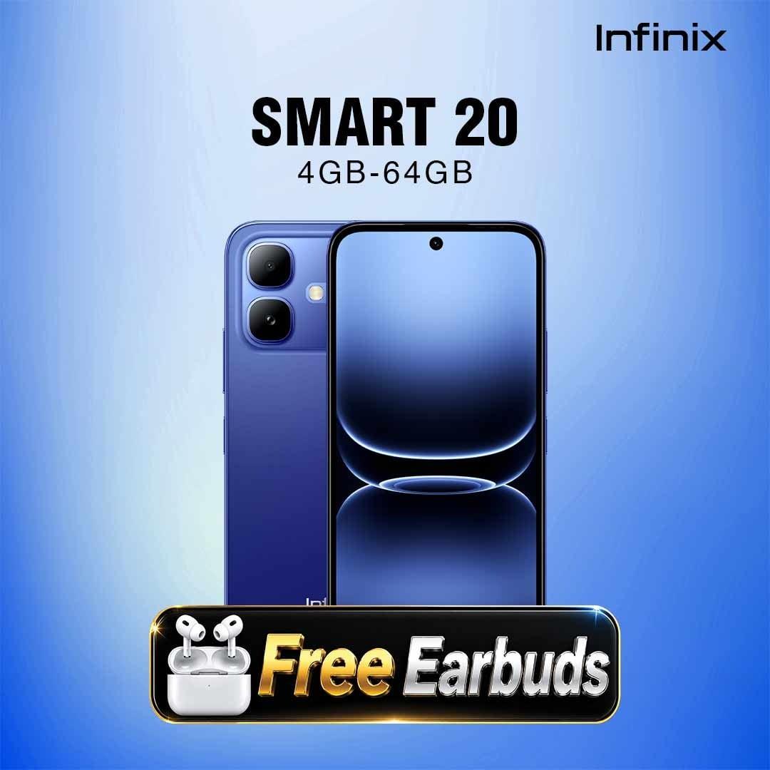 Infinix | Smart 20 | 4Gb-64 Gb
