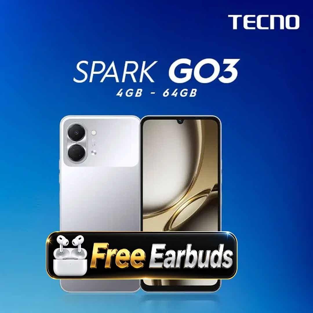 Tecno Spark Go 3 | 4GB-64GB |