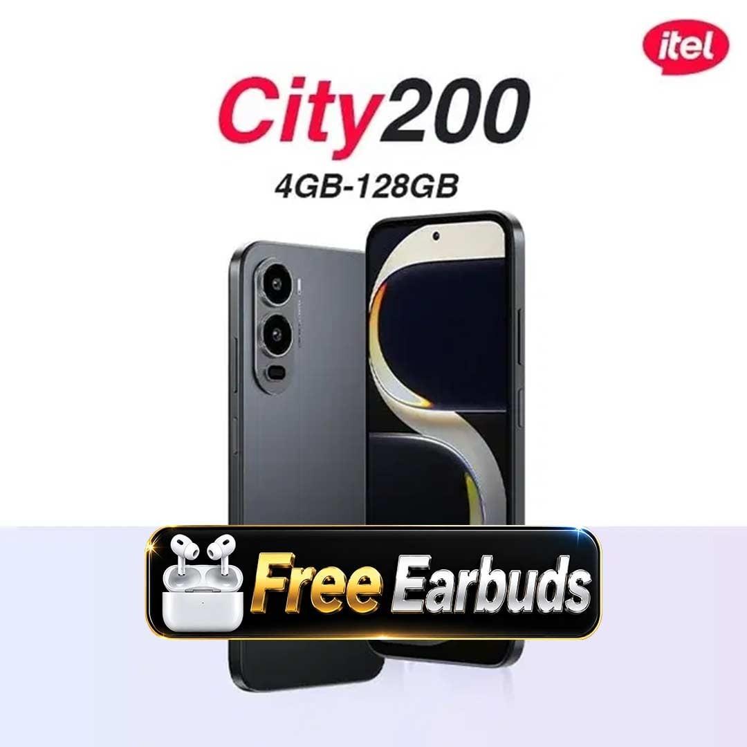 Itel City 200 | 4GB-128GB |