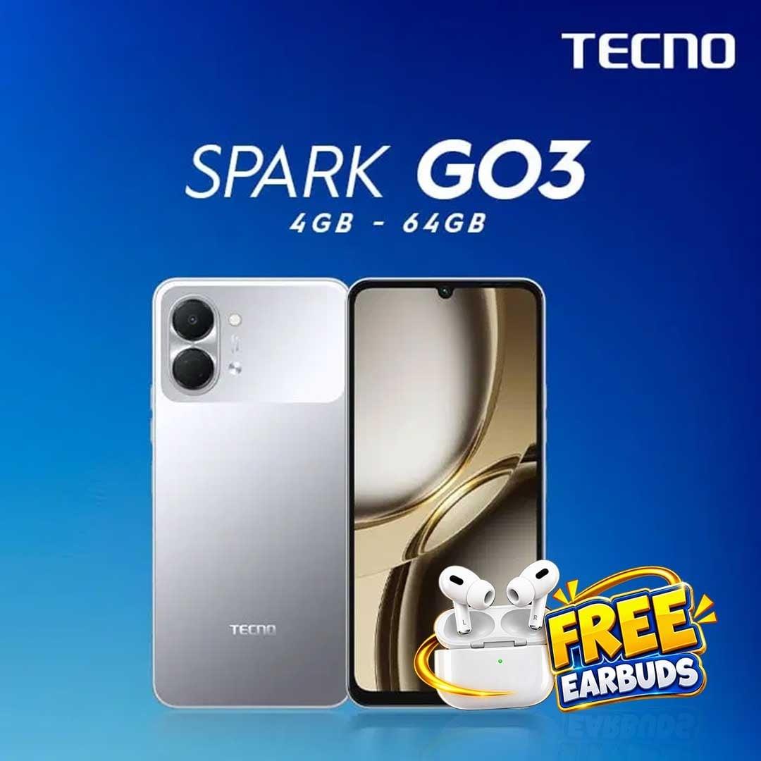 Tecno Spark Go 3 | 4GB-64GB |