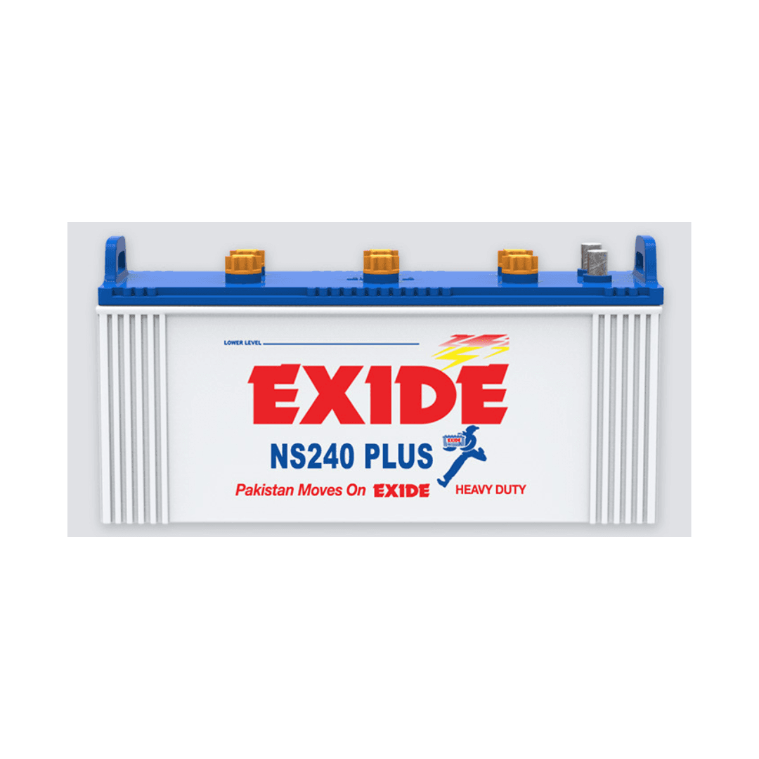 Exide | NS240Plus Battery | 27 Plates – 180 Amperes