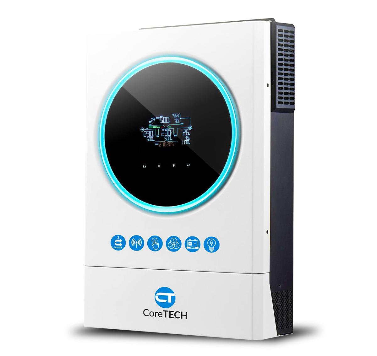 CoreTECH PV8000 6.2KW Hybrid inverter