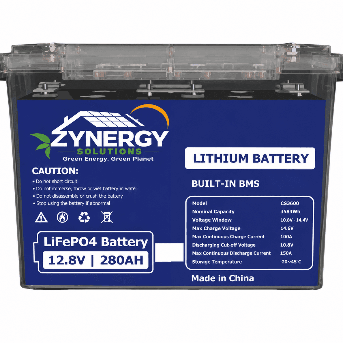 Zynergy 12volt Lithium Battery