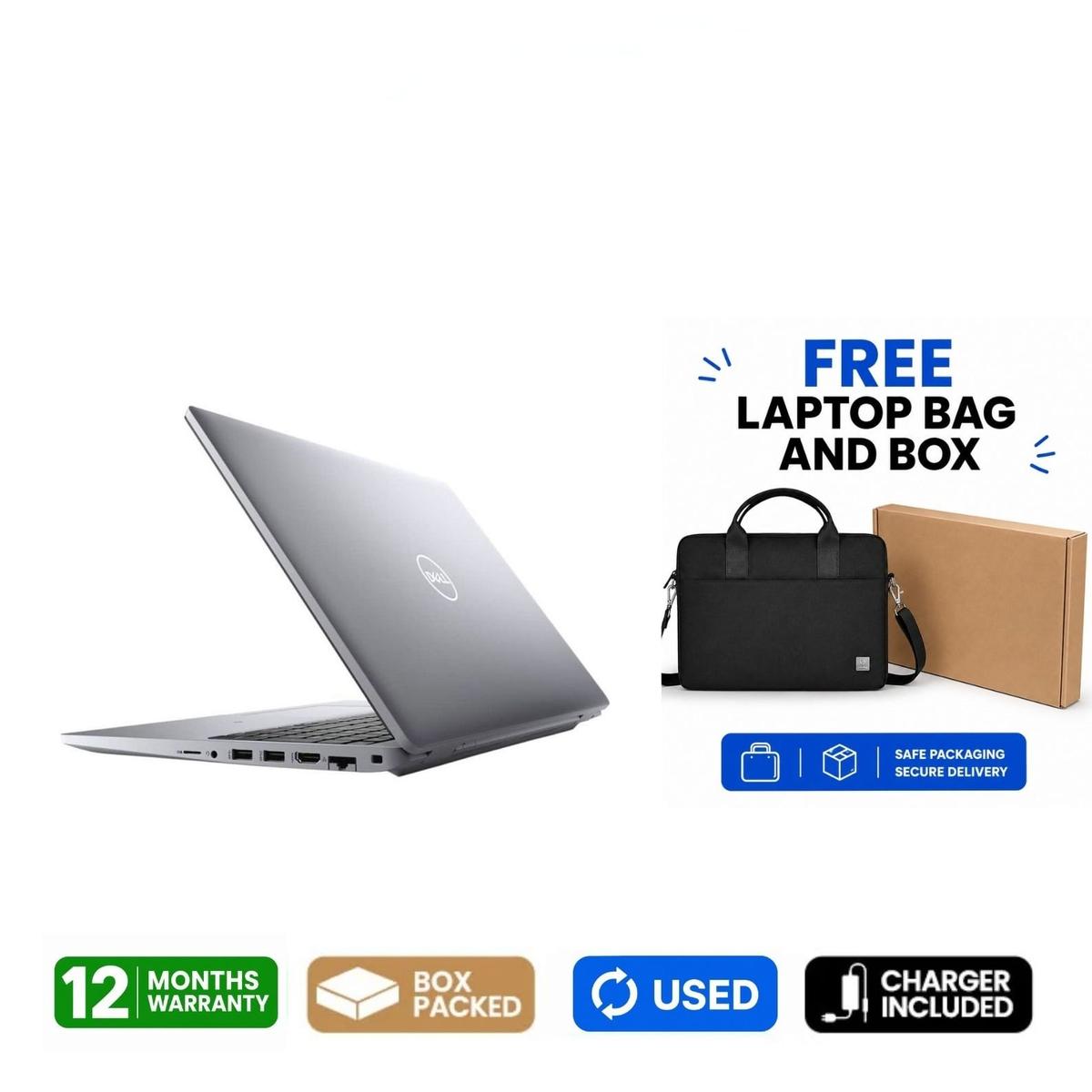 Laptop Dell LATITUDE 5520 - CORE I7 11TH GENERATION - 16GB RAM - 256GB M2 SSD 15.6” - 1 year warranty (USED)