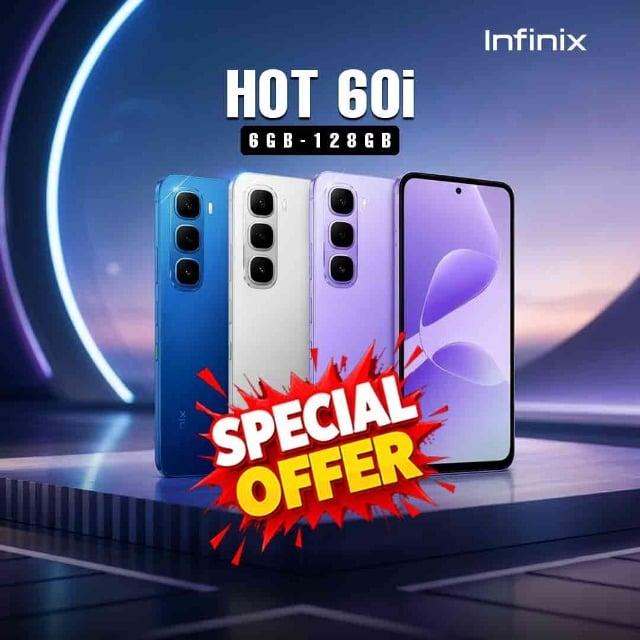 Infinix Hot 60i | 6GB-128GB Special Offer